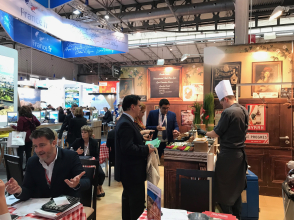 Le stand ONLYLYON Tourisme et Congrès à IBTM